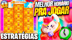 qual o melhor horario para jogar fortune rabbit